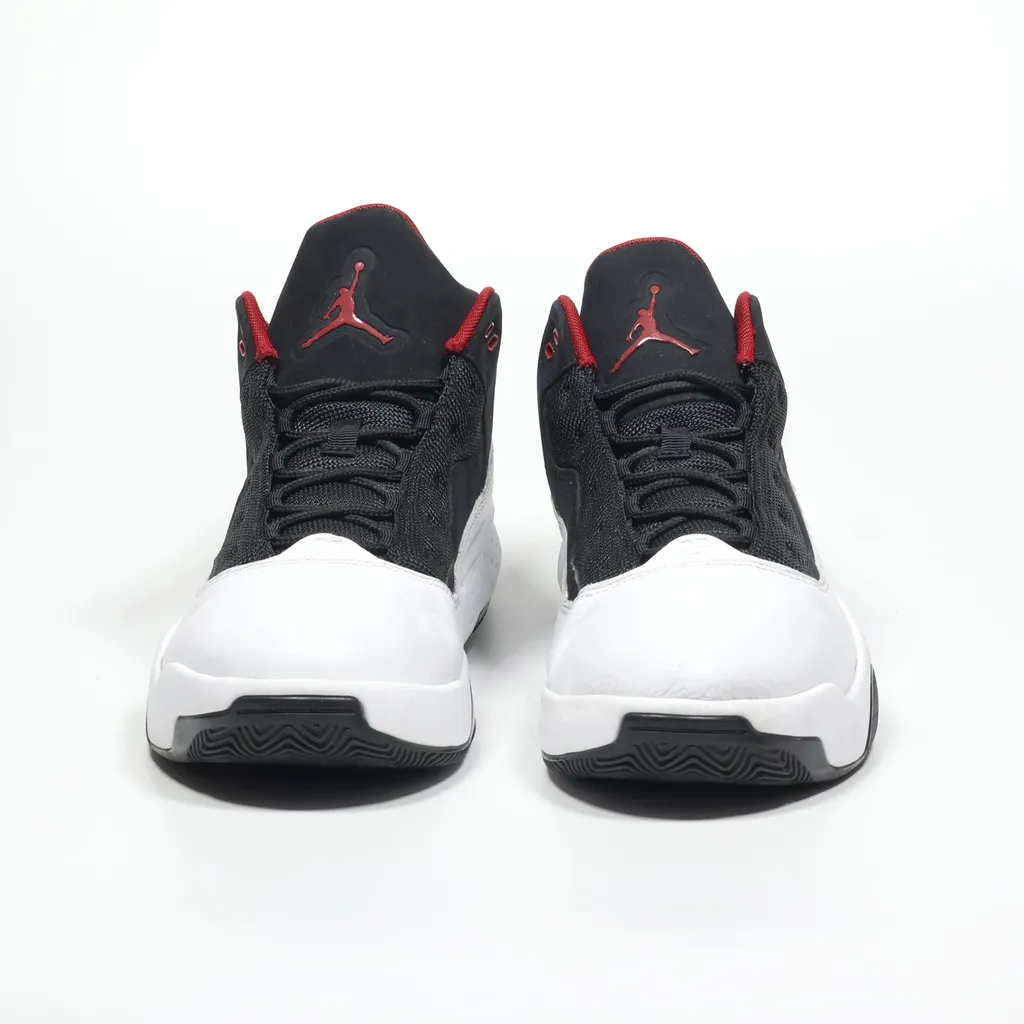 Air Jordan Max Aura 2 High-Top Sneakers Leather White Color For Men