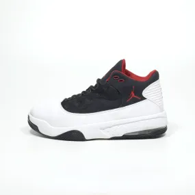 Air Jordan Max Aura 2 High-Top Sneakers Leather White Color For Men