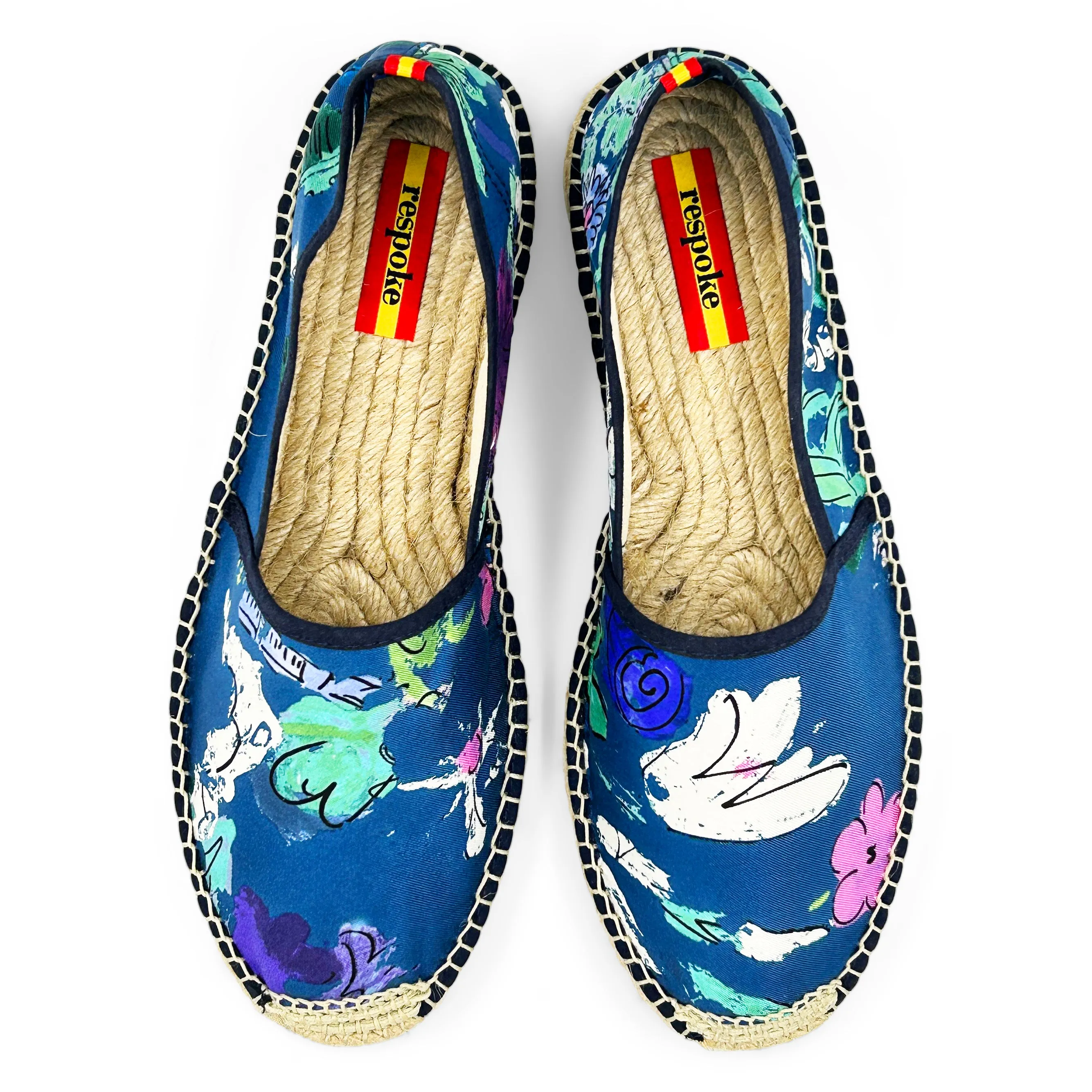 BELINDA Blue Classic Espadrilles