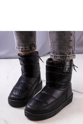 Black snow boots from Big Star