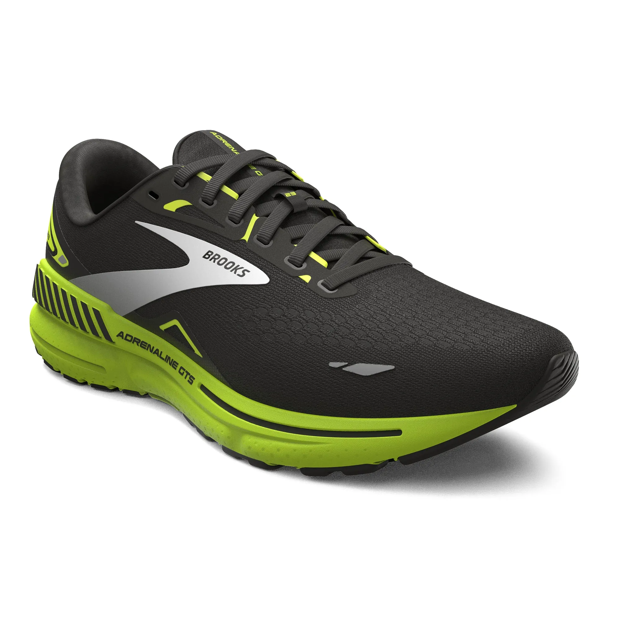 Brooks Adrenaline GTS 23 Men’s Black Green White