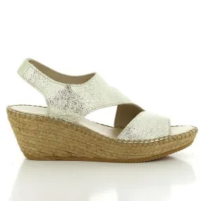 Calzanor 2042 Gold Slingback Espadrilles