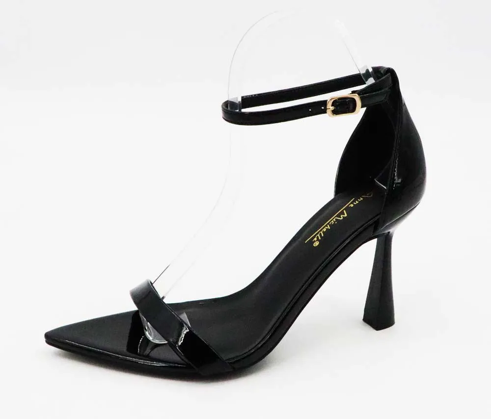 Clear Strap Pointed Toe Heels