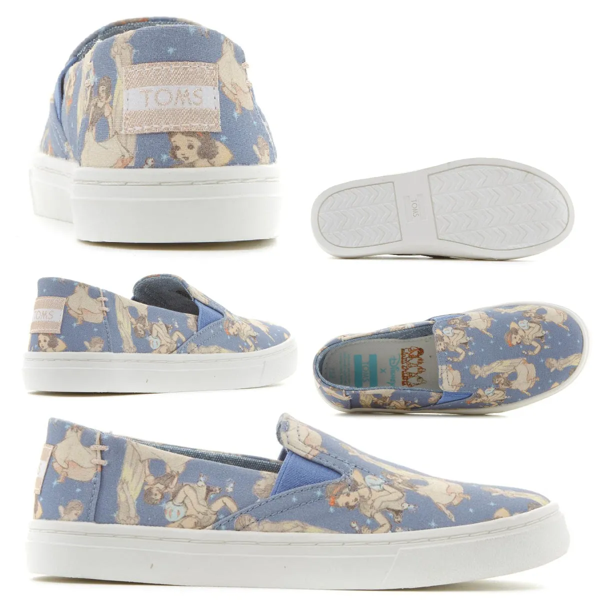 Disney x TOMS Snow White Youth Luca Slip-On