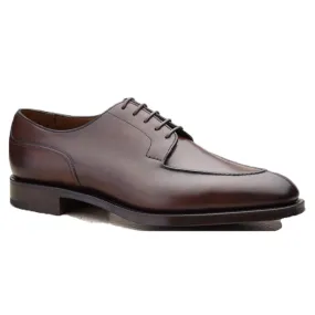 Flat Feet Shoes - Brown Leather Hamlet Derby Shoes with Arch Support
