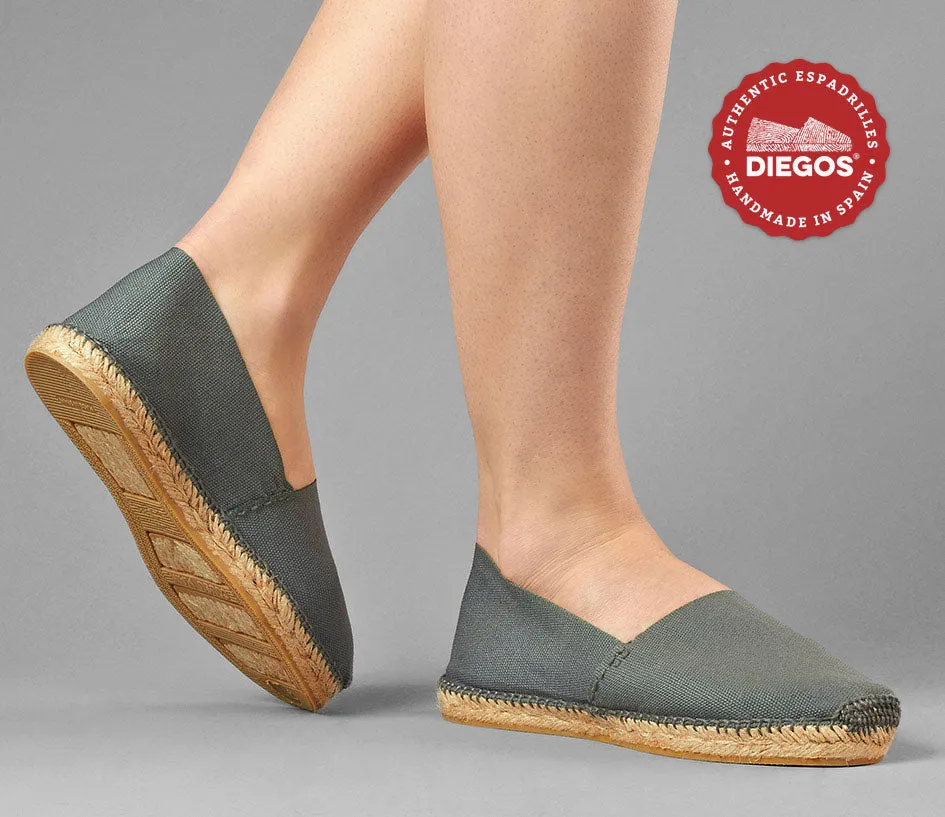 Grey espadrilles