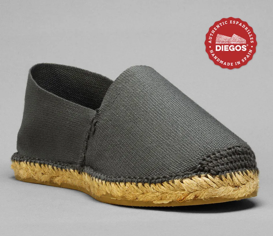 Grey espadrilles