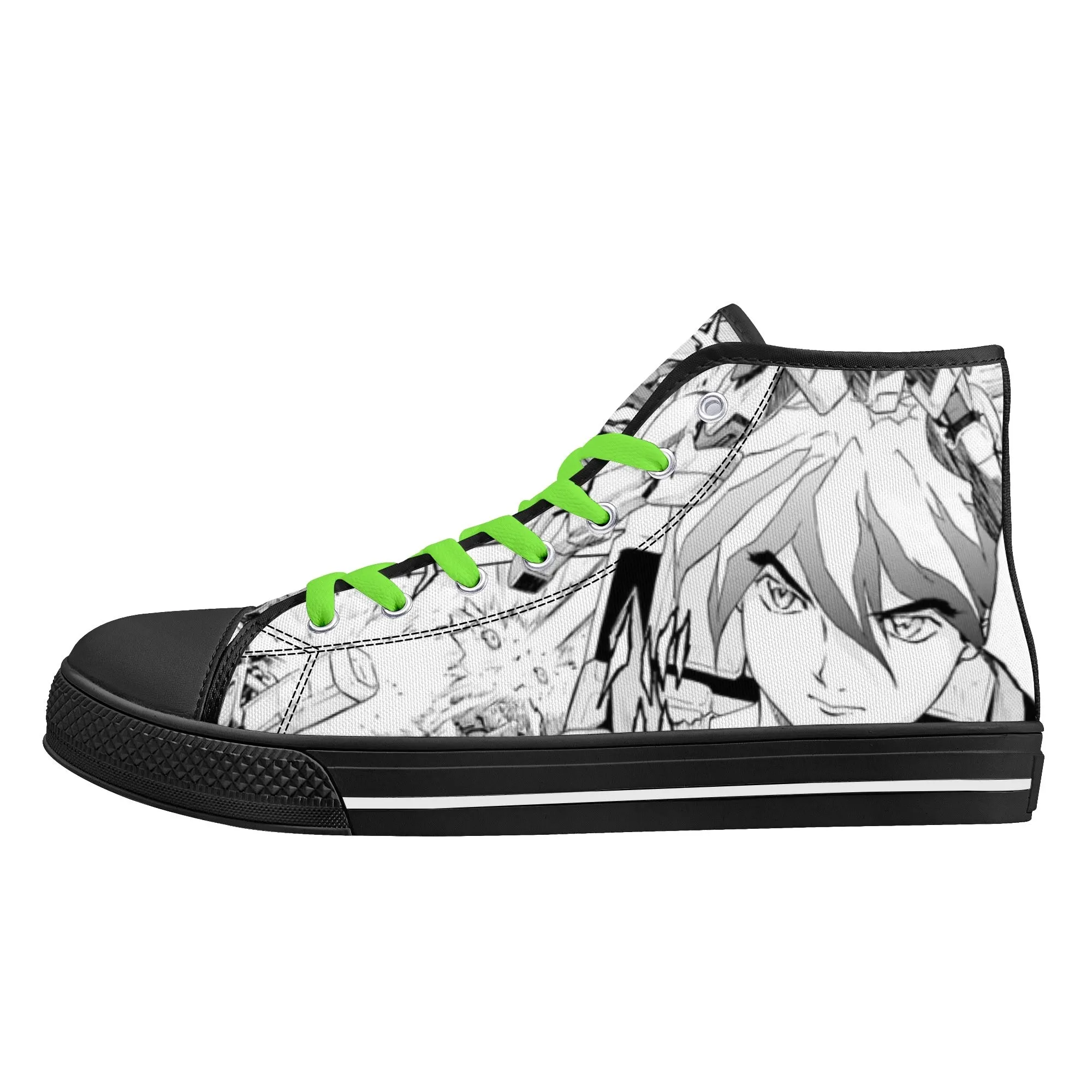 GW Anime Womens High Top Canvas Shoes