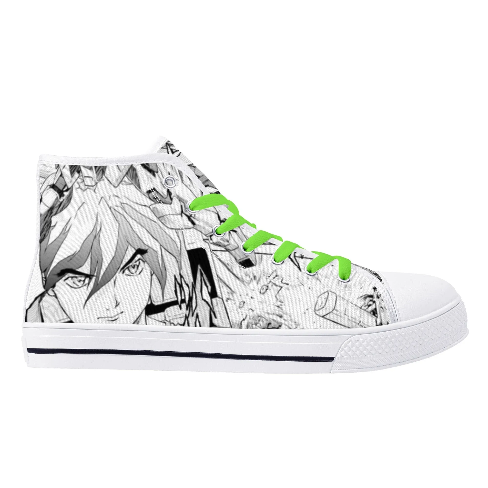GW Anime Womens High Top Canvas Shoes
