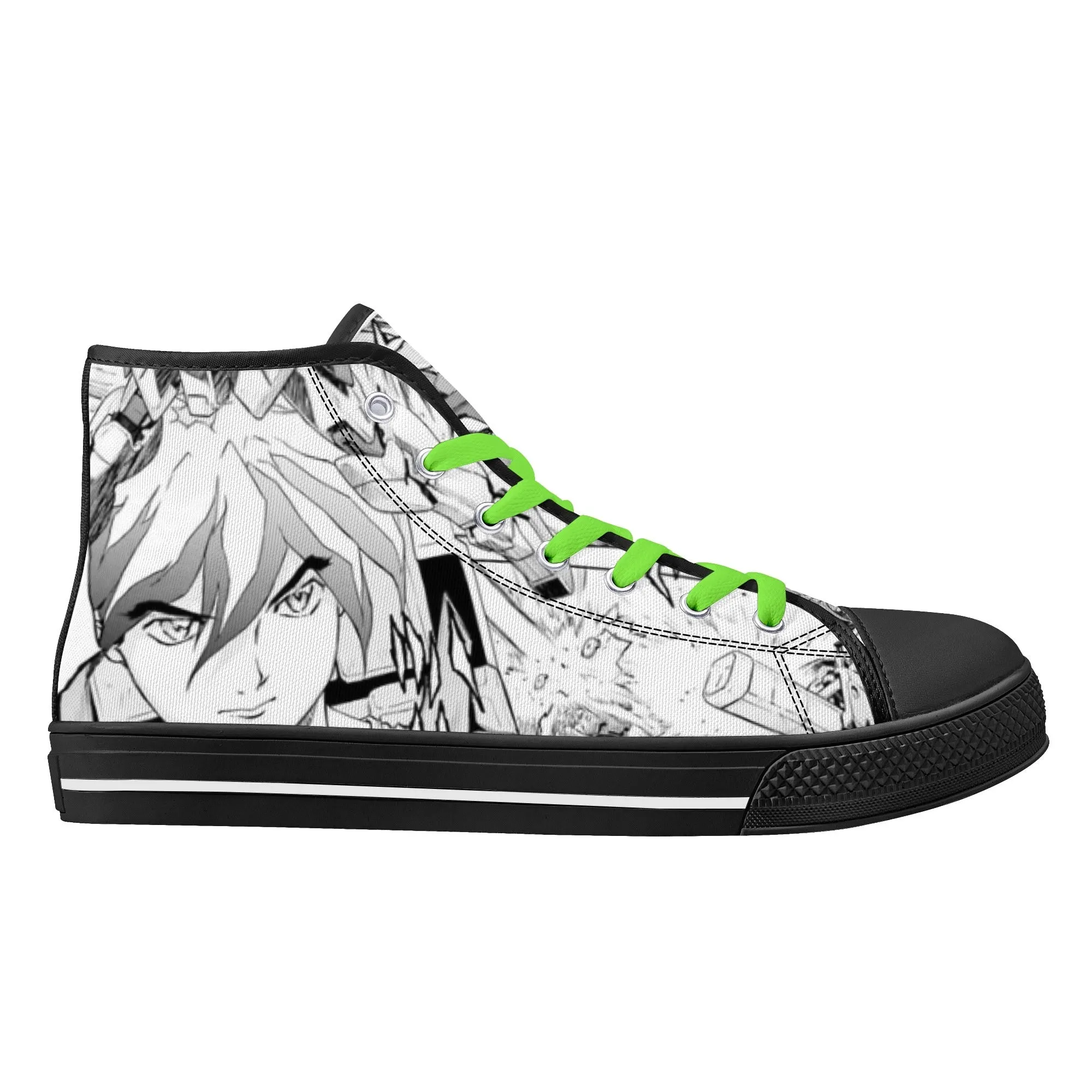 GW Anime Womens High Top Canvas Shoes