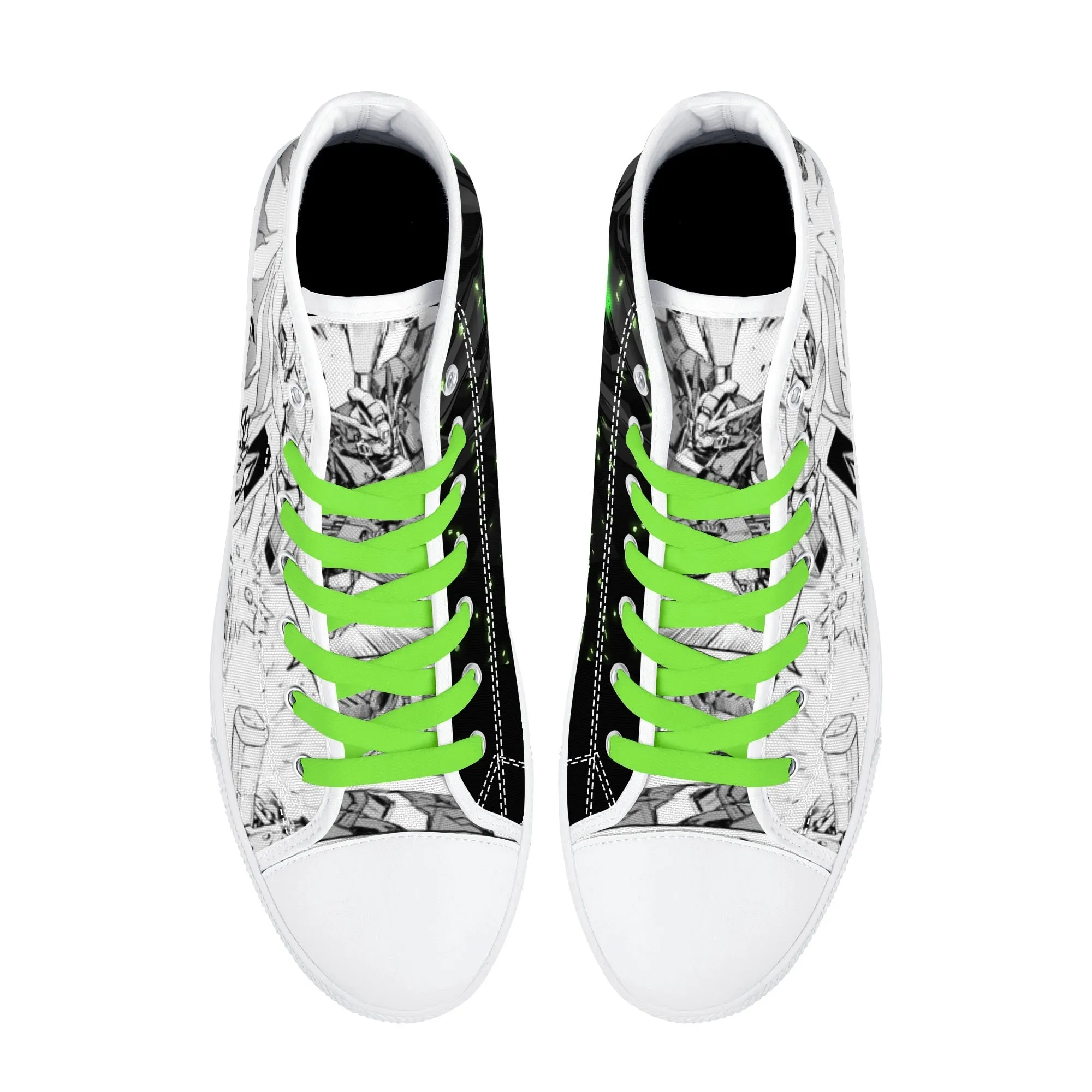 GW Anime Womens High Top Canvas Shoes