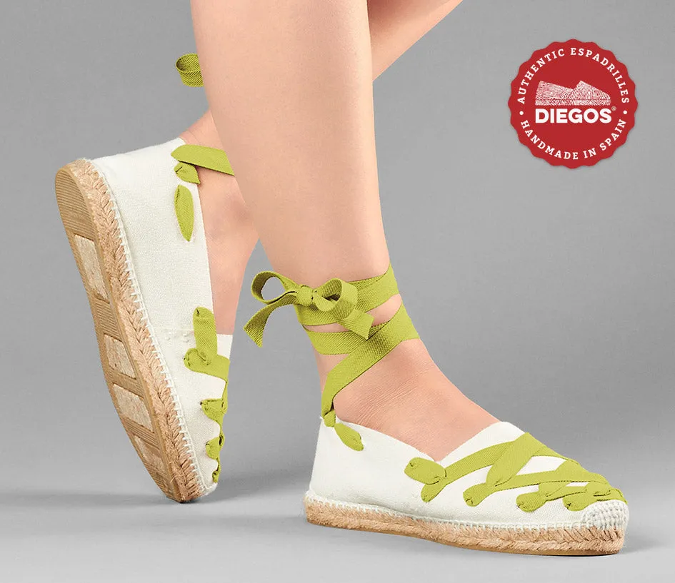 Ivory Pamplona espadrilles