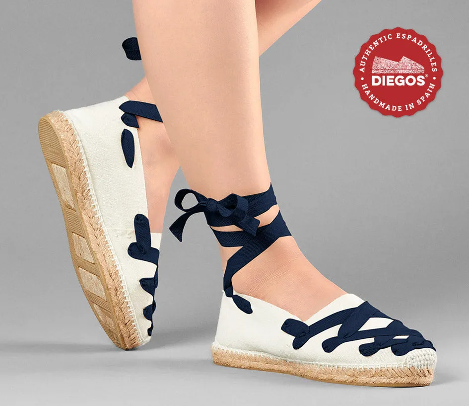 Ivory Pamplona espadrilles