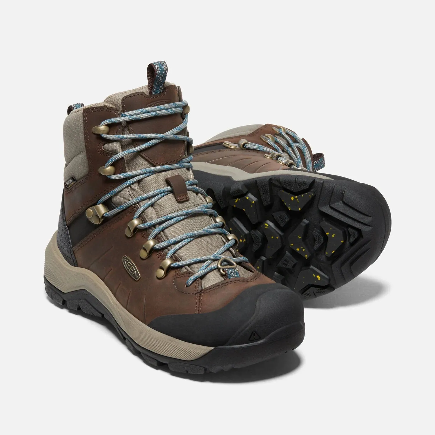 Keen - Women's Revel IV Mid Polar Winter Hiking Boots Coffee Bean/Balsam 1026601
