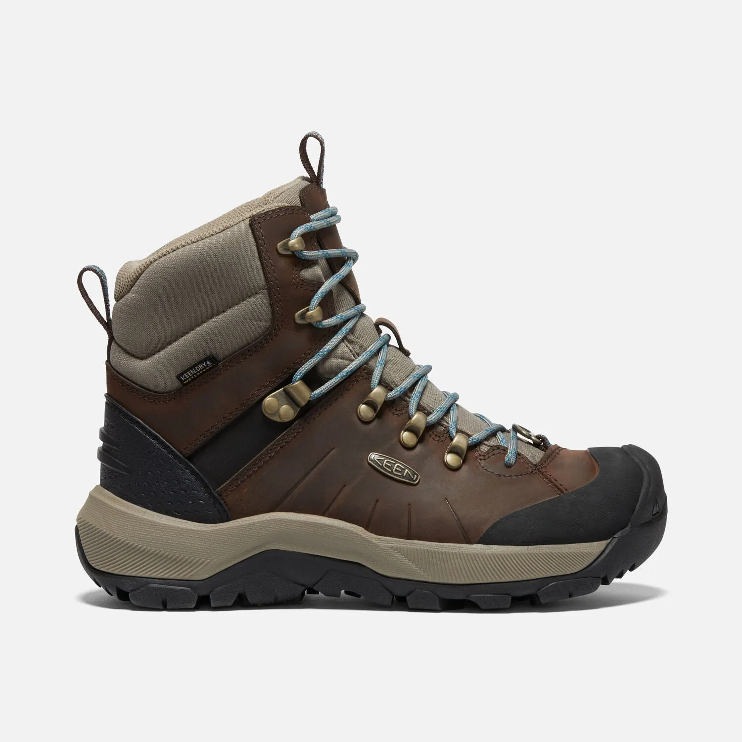 Keen - Women's Revel IV Mid Polar Winter Hiking Boots Coffee Bean/Balsam 1026601