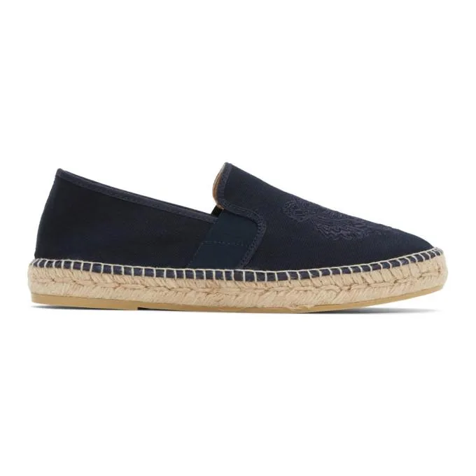 Kenzo Navy Classic Tiger Espadrilles
