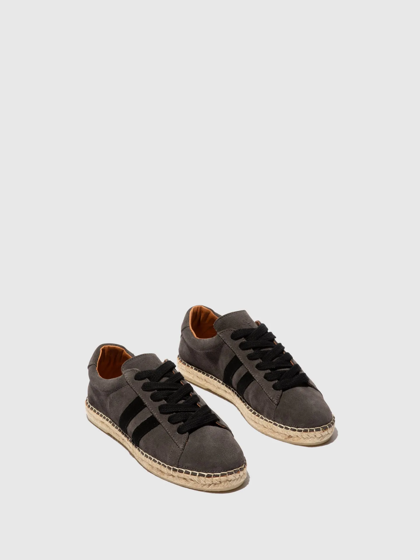 Lace-up Espadrilles SCAM529FLY GREY/BLACK