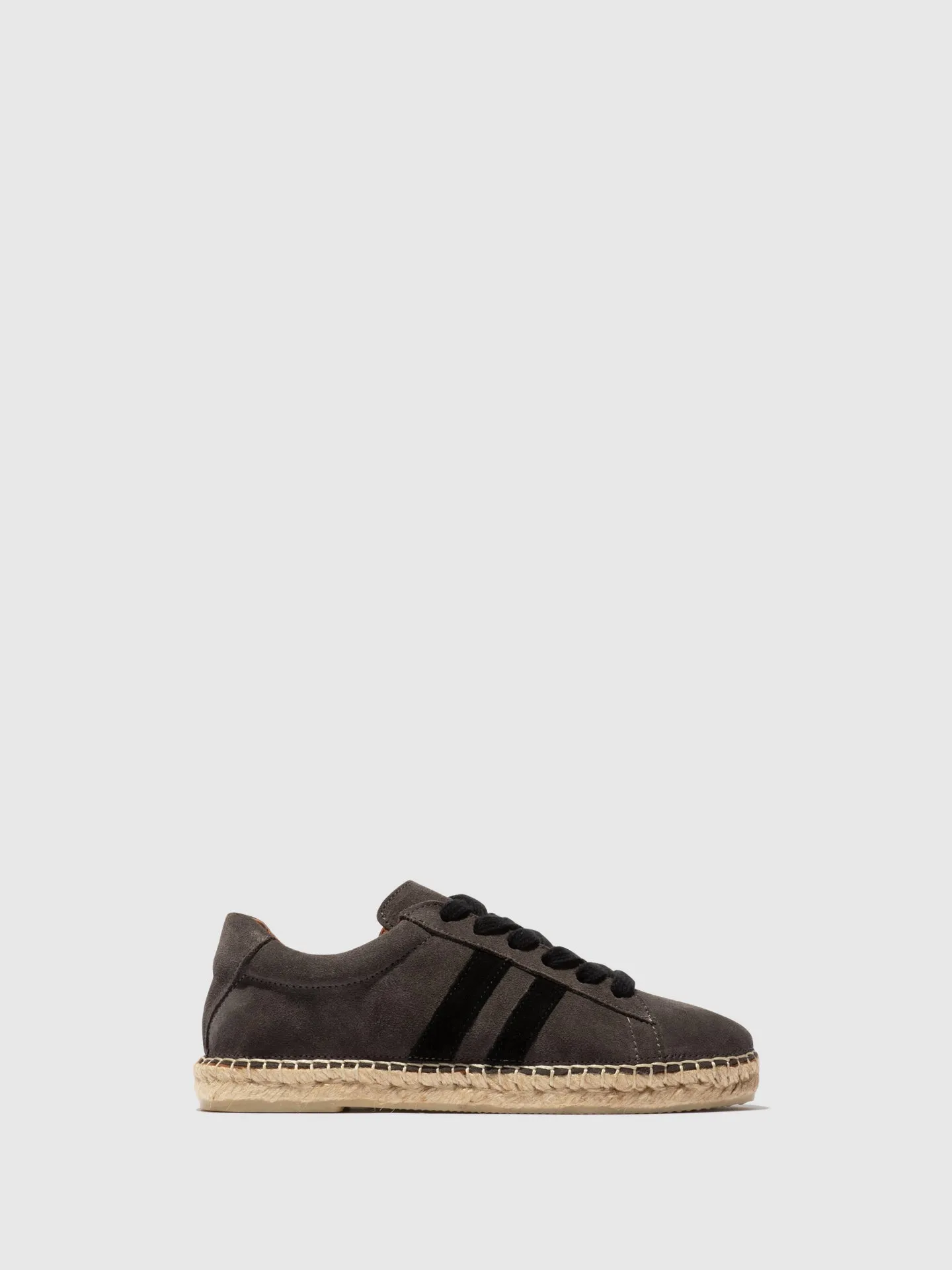 Lace-up Espadrilles SCAM529FLY GREY/BLACK