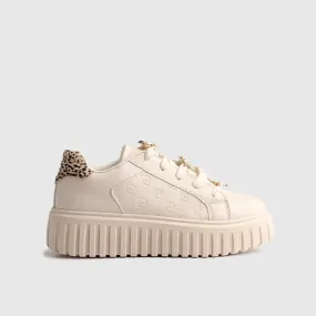 Ladies Sneaker Beige 10515