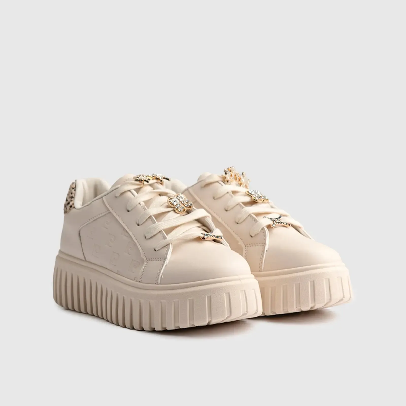 Ladies Sneaker Beige 10515