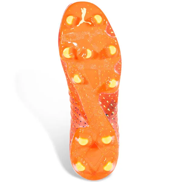 Puma Future Z 1.4 FG/AG Soccer Cleats (Fiery Coral/Fizzy Light)