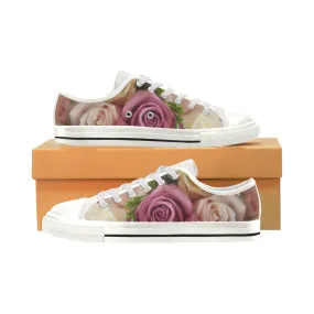 Roses Pastel Low Rise Women's Shoes up to size 12