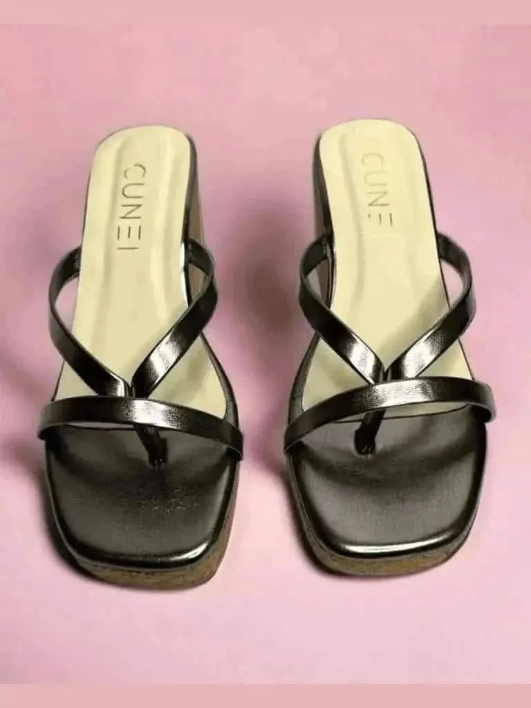 Sleek and Stylish Black Wedges