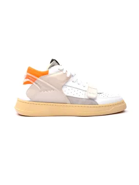 Sneakers Uomo Run of modello Mid Combi in pelle