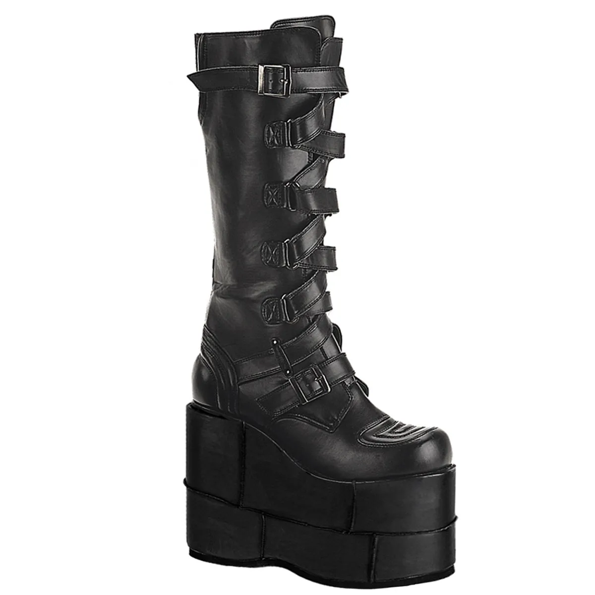 STACK-308 Demoniacult Alternative Footwear Unisex Platform Boots