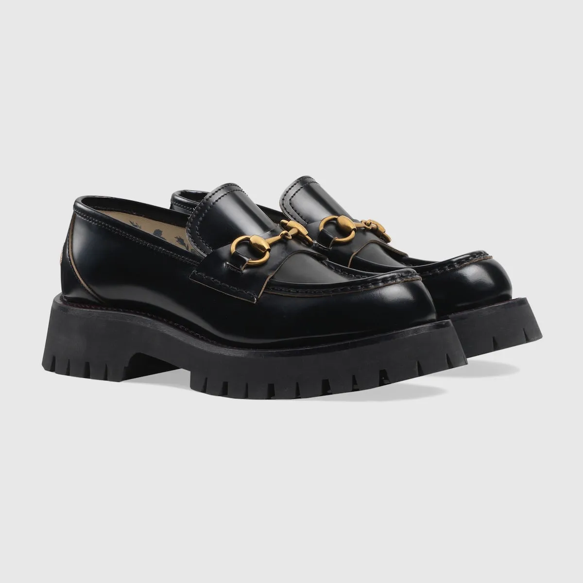 Women's lug sole loafer with Horsebit