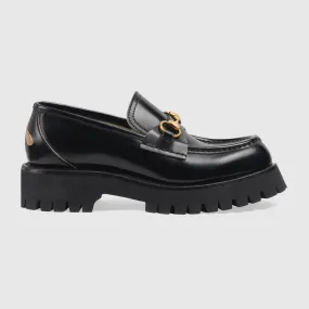 Women's lug sole loafer with Horsebit